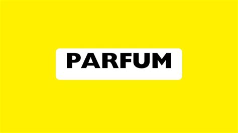 pronounce parfum